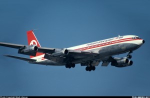 mas_b707-300_9m-mcs Malaysian Airline System's Boeing 707-300 aircraft, with registration number 9M-MCS. On Feb 8, 1979 this aircraft was flight MH02 from Kuala Lumpur to Perth via Jakarta, carrying a kampung boy to his destiny. This picture was taken 15 months earlier on November 25, 1977, when the aircraft was on final for runway 13 of Hong Kong's Kai Tak International Airport.